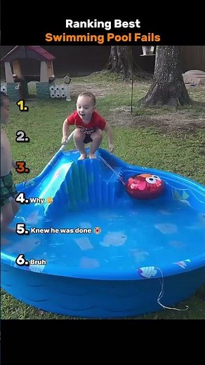 Top 6 Funniest Pool Fails Ranked!