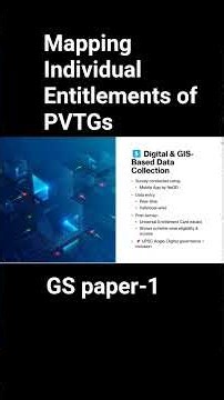 Mapping Individual Entitlements of PVTGs | Summary & Key Facts for UPSC | GS2 | GS1