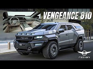 The Rezvani Vengeance Luxury Off-Road SUV - $700,000 Suv Tank