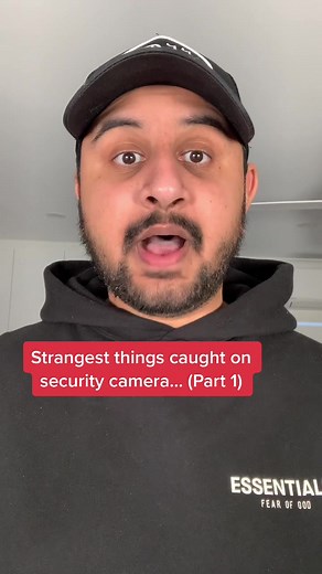 Strangest things caught on security camera 😳 follow for more 🤩 #fy #fyp #strange #caughtoncamera
