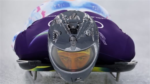 Ukrainian skeleton slider disqualified from Olympics after breaking IOC rules on helmet honoring dead compatriots
