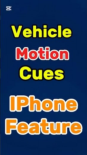 iPhone Vehicle Motion Cues Explained! | New Motion Sickness Mode in iOS