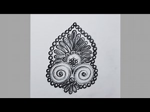 Easy Tutorial: How To Draw Circle Rangoli Designs