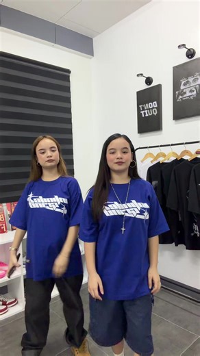 Y2K on Blue Tee 💙💫 #infinitegrind #oversizedshirt #tshirt #crewneck #proclub