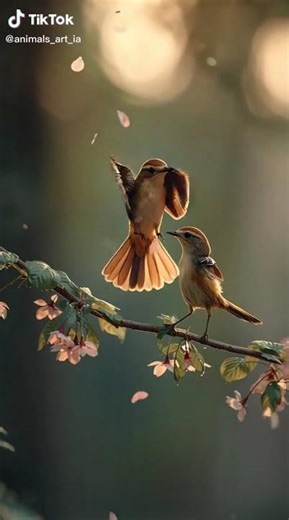 a male bird dancing gracefully in front#animals #animallover #animal #animalworld #bird #birds