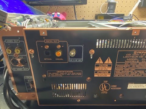 Pioneer CLD-97 Laserdisc Player AC- 3 Mod