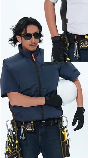 【36V】全7色！COVELL 空調冷風服® DXP002 半袖モデル徹底解剖