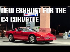New Exhaust For The C4 Corvette