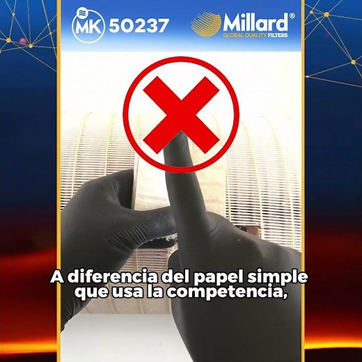 ☁️ Filtro de aire Millard MK-50237 | Características y aplicaciones automotrices