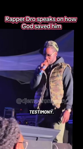 Rapper Dro from TI camp speaks on how God saved him! #God #testimony #life #music