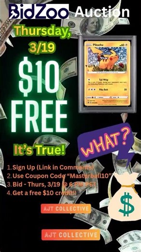 Pokémon Auction Is Giving Away FREE $$$$💥