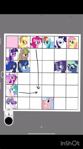 Respuesta a @{°•.•°¥4RN4B¥°•.•°} ✨My Little Pony Fusion✨ A fusion between Princess Celestia and Pinkiepie I present you Sugar Comet What do you think about the design? Leave more suggestions in the comments! #mIp #mlpfusions #mlpoc #pinkiepie #princesscelestia