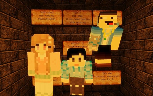 【DDA】哭泣街上的梦魇 Minecraft我的世界1.12.2 多人恐怖地图