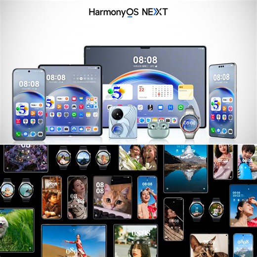 Huawei Introduces HarmonyOS Next, Built Entirely Independent of Android and Linux