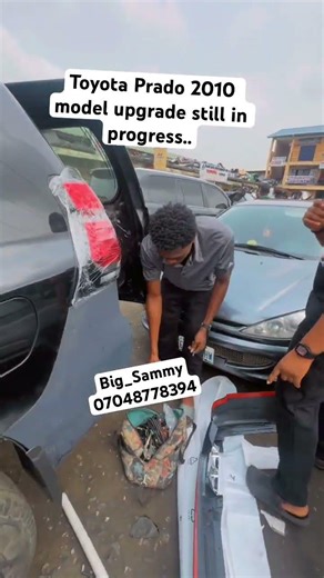 Toyota Prado 2010 upgrade in progress