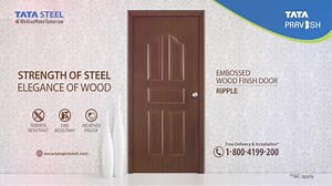 5.7M views · 3.8K reactions | Discover a wide of range of premium doors and windows from the house of Tata Steel, that comes with the strength of steel and the elegance of wood. To book the doors and windows of your choice today. Enquire Now! | Tata Pravesh | Facebook