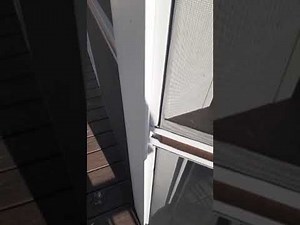 How To fix issues with Screen Tight Mini Track screened room system