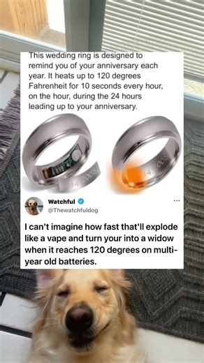 Would you wear a thermal bomb on your finger?