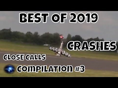 Best of 2019: RC Plane Crashes, Fails, Close Calls & Crash Landings #3