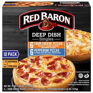 Red Baron Frozen Pizza Deep Dish Singles (12 ct.) - Samsclub.com