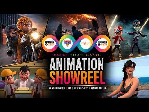 Animation Studio Showreel | 2D, 3D, VFX & Creative Production | TAVROHI ANIMATIONS