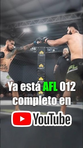 ¡LA GRAN ESTELAR! Pixley vs Bazauldua 👑 #AFL012 #MMA
