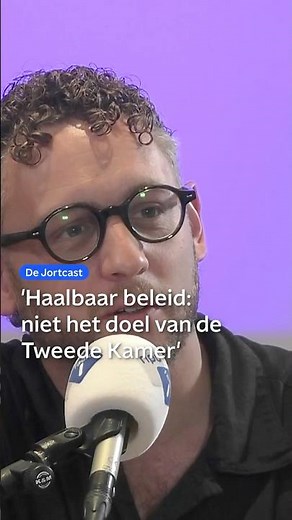'Democratie is er niet voor efficiëntie' | de Jortcast | NPO Radio 1