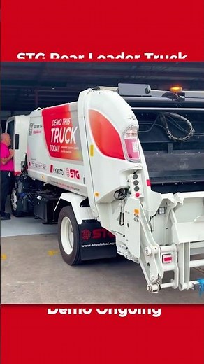 STG Powered by Kyokuto Rear Loader | Live Demo Across Australia | STG Global