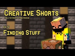 Minecraft Creative Tools E05 Finding Stuff
