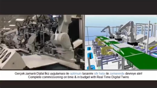 Digital Twin in Action! 🤖 @dijitalis - Digital Twin Experts is setting a new standard in automation. 📌 Validated the assembly line concept with a digital twin 📌 Started virtual commissioning even before the physical line was built 📌 Synchronized PLC systems early to align the physical and digital worlds The result: a faster, safer, and higher-performance assembly line! 🚀 Join our global community, share your expertise, and explore partnership opportunities. 👉 www.ctorobotics.com Stay updat