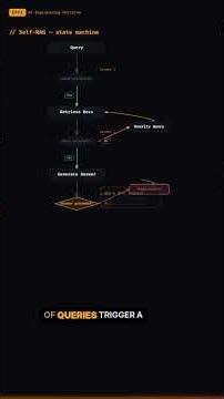 Self-RAG — 3 Graders, 1 Retry Loop: Fix Silent RAG Failures #AIEngineering