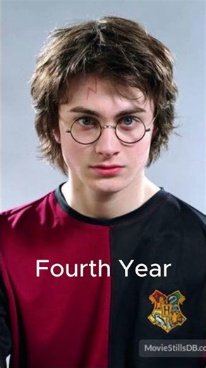 Harry through the years! #shorts #shortvideo #harrypotter