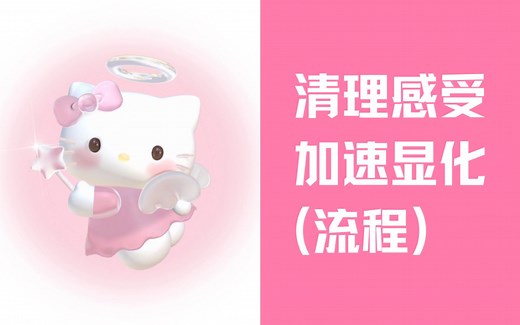 清理感受 加速显化(流程)