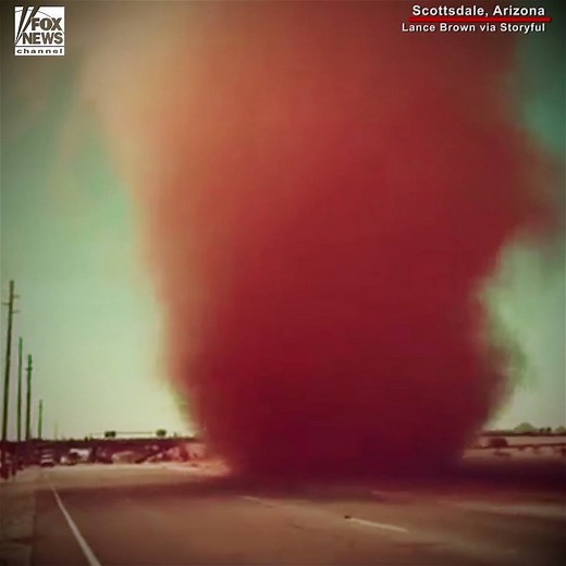 1M views · 12K reactions | WOW: A giant dust devil formed on a highway in Scottsdale, Arizona. | Fox News | Facebook