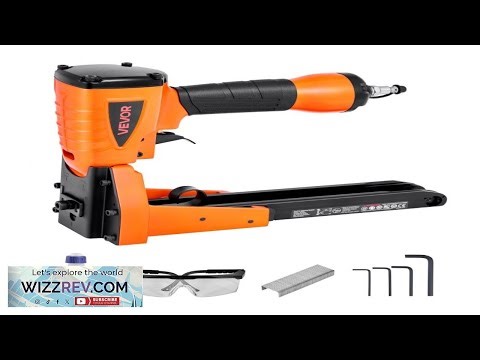 VEVOR Pneumatic Carton Closing Stapler 13 Gauge Pneumatic Cardboard Staple Gun