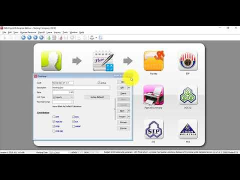 SQL Payroll Software Tutorial 011 Open Pending Payroll Overtime