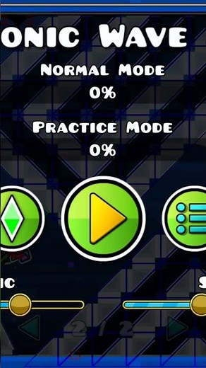 geometry dash sonic wave crazy swag route and 0.7 speed + hitboxes + click bot + layout