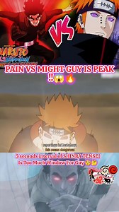 Pain Vs Might Guy 💪🏾 If Guy is there the storyline hit different #narutoshippuden #naruto #narutoverse #mightguy #PainNagato #vs #battle #legend #anime #fanmade #cctoownerofthisvideo #LodiCakes #mildredrollanrada | Mildred "dhing's" Rollan Rada