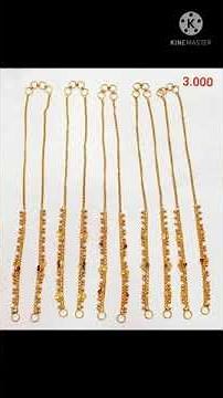 Gold Ear chain designs with weight/gold ear cuff designs with price/gold earrings designs