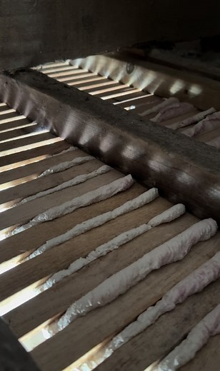 First Coat of Lime on Laths: Traditional Plaster Restoration