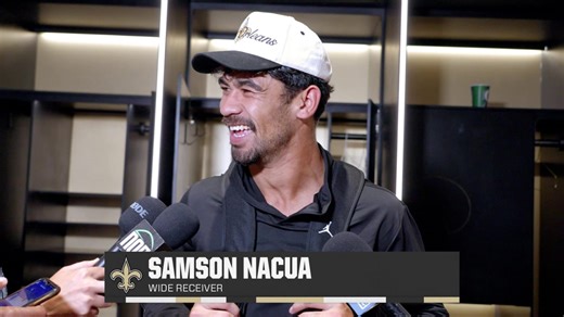 Samson Nacua talks field goal return | Saints-Titans Postgame | 2024 NFL Preseason Week 3