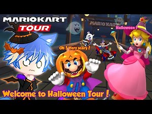 Sky plays Mario Kart Tour (Halloween Tour 2025) - New Update Gameplay