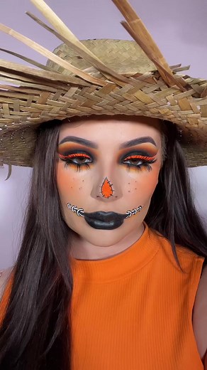 Scarecrow Hair and Makeup Tutorial