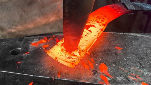 Rust Turned Art: Making a Stunning Rounded Knife From A Large Metal Tool