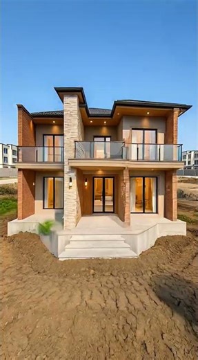 🏗️ How to Build a Modern House Step by Step | Complete Construction Guide 🏡✨ #modernhouse