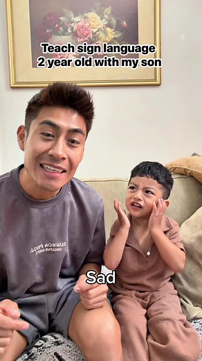 316K views · 11K reactions | Now he knows sing language浪 #fypシ #foryouシ #comedy #parenting #love #ASL #kids #funny #explore | ivanjsmartinez | Facebook