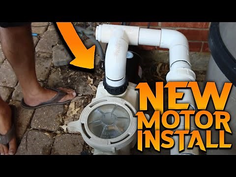 How to Replace a Pool Pump Motor -The Ultimate Video Guide Ep.31