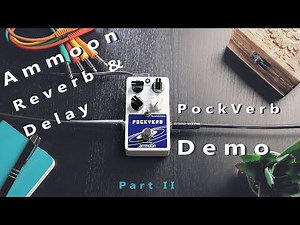 Ammoon POCKVERB Reverb & Delay Demo playthrough (no talking) part II