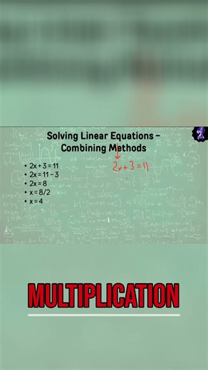 Solve Linear Equations: Combined Math Strategies