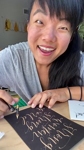 Want to do more with your Calligraphy, but don’t know how? 🤯 Just a few short years ago, I was in that same place. I had taken my first calligraphy workshop and I was HOOKED. I knew I wanted to build something with my new creative skills. But I still felt like such a newbie… I didn’t have the confidence to go after clients! So, I figured out a framework and system to rapidly improve my calligraphy. Within TWO MONTHS, I launched my calligraphy business and in just two years, I grew that business